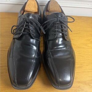 Rockport Black Leather Men's Oxfords